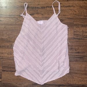 NWOT Pink Lily Tank Top